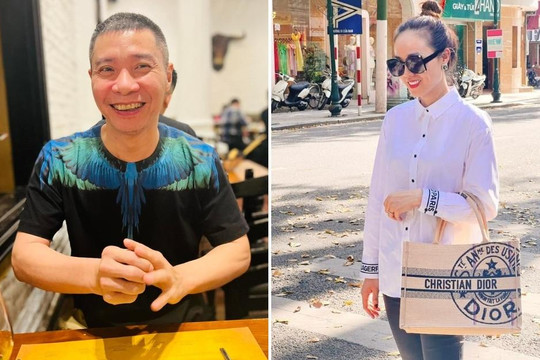 Sao Việt 20/6: NSND Công Lý cười tươi, vợ trẻ xách túi Dior kêu 'biết đủ'