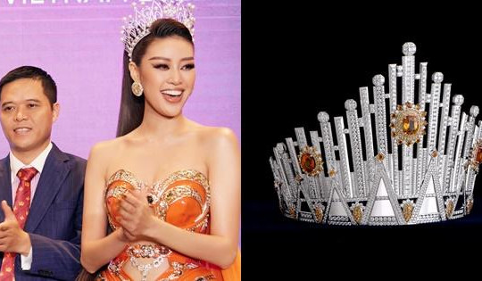 2.137 viên kim cương, vương miện Hoa hậu Hoàn vũ VN đắt cỡ nào?