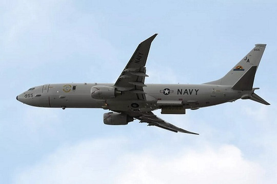 Máy bay săn ngầm của Mỹ bất ngờ xuất hiện trên Biển Đen
