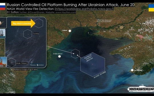 Ukraine tuyên bố 'động tay' với Nga ở Biển Đen