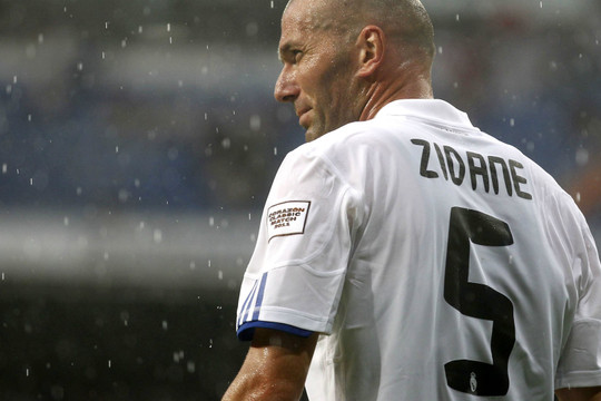 Zidane và định mệnh với con số 5