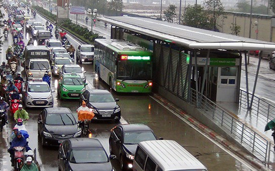 Đề xuất cho xe khách, buýt thường đi vào đường buýt nhanh BRT