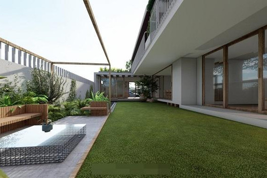 Ngôi nhà tối giản ở Lâm Đồng với không gian xanh mát bao trùm