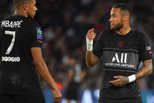 PSG rung chuyển: Ruồng bỏ Neymar vì Mbappe