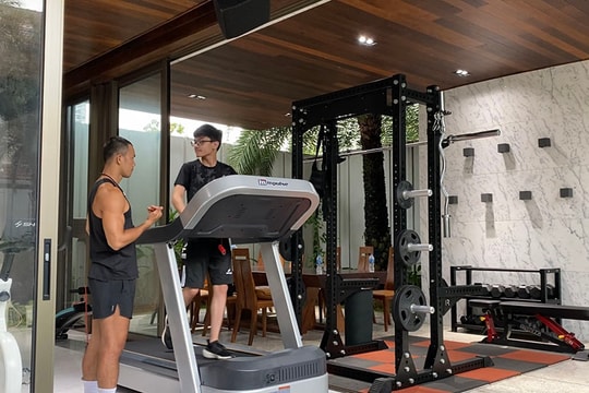 Ngày càng nhiều người đầu tư phòng gym mini tại gia