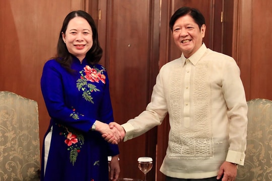 Phó Chủ tịch nước Võ Thị Ánh Xuân hội kiến Tổng thống Philippines
