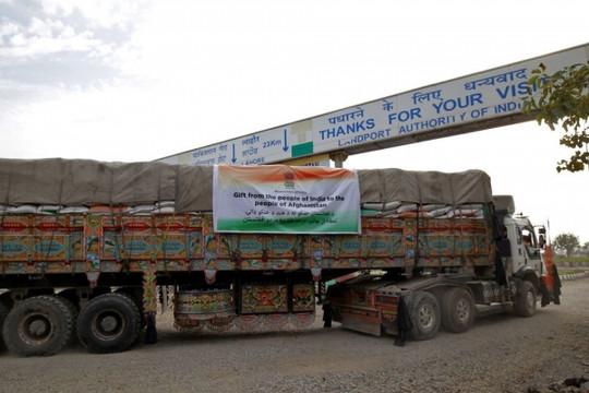 Chuyến hàng hỗ trợ nhân đạo thứ 15 của Ấn Độ 'cập bến' Afghanistan