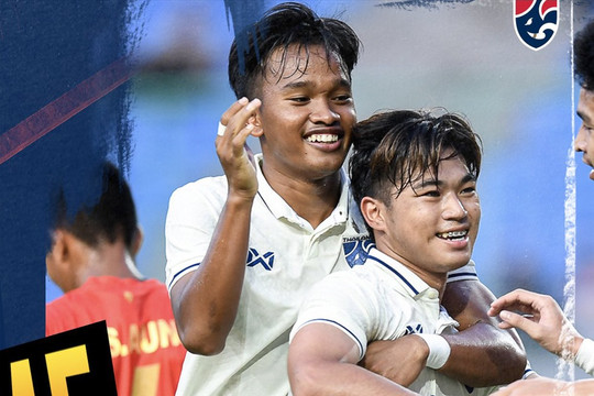 U19 Thái Lan đánh bại U19 Myanmar 3-0