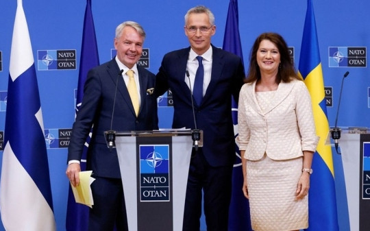 NATO ra tuyên bố trấn an Nga về vấn đề Thụy Điển hoặc Phần Lan