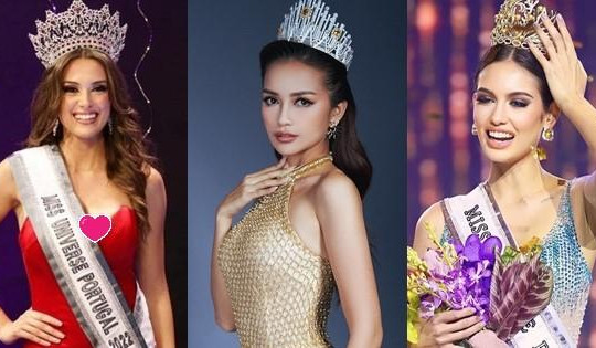 Ngọc Châu gặp 2 kẻ chiến bại Phương Khánh tại Miss Universe 2022