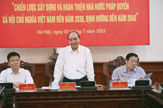Nghiên cứu hình thành hệ thống pháp luật đáp ứng đầy đủ yêu cầu của Nhà nước pháp quyền XHCN Việt Nam