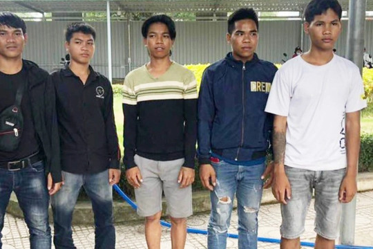 Giải cứu 7 người bị lừa sang Campuchia, bán vào sòng bài Trung Quốc