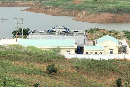 Cận cảnh nhà máy nước hơn 115 tỷ đồng ở Kon Tum xây xong rồi để đó
