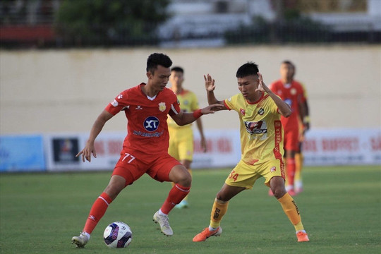 Câu lạc bộ Thanh Hoá hoà "hú vía" Nam Định ở vòng 6 V.League 2022