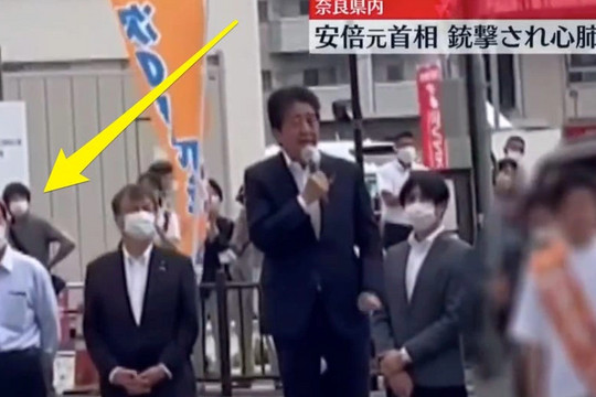 Ba giây định mệnh trong vụ cựu Thủ tướng Nhật Bản Abe bị ám sát