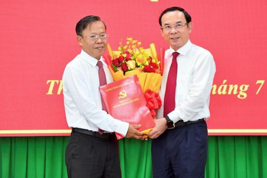 Ông Nguyễn Hữu Hiệp giữ chức Bí thư TP Thủ Đức