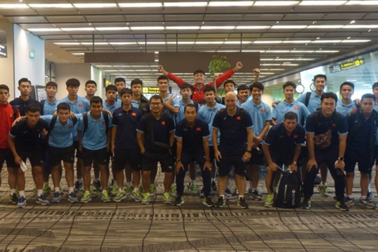 U19 Việt Nam lên đường trở về nước, chuẩn bị cho vòng loại U20 Châu Á