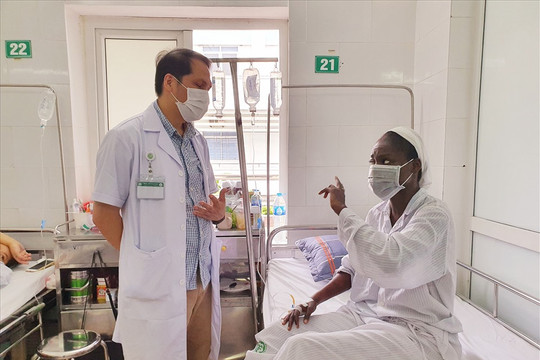 Cứu sống bệnh nhân người nước ngoài mắc sốt rét ác tính nguy kịch