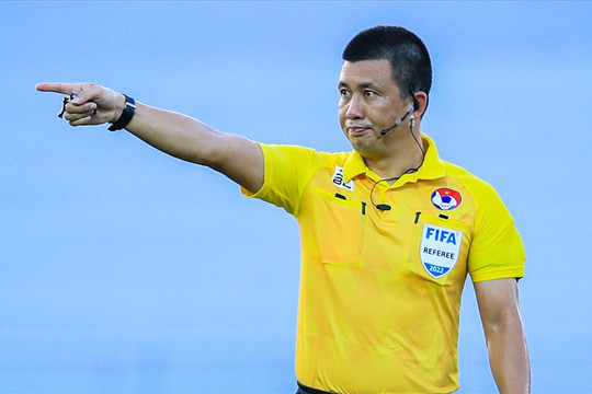 Trọng tài Hoàng Ngọc Hà không làm nhiệm vụ tại vòng 9 V.League 2022