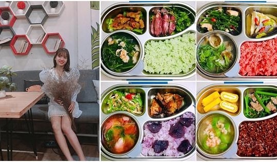 Loạt hộp cơm trưa màu sắc đẹp mắt, ngon miệng mà chỉ mất 40k