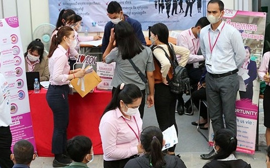 Tỷ lệ thất nghiệp của Campuchia thấp nhất trong ASEAN