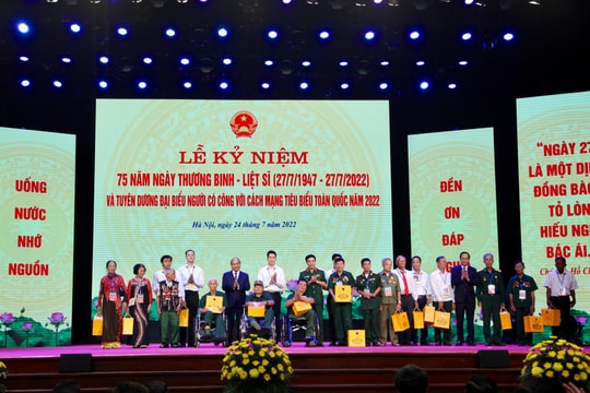 Chăm lo người có công là trách nhiệm, vinh dự, là mệnh lệnh từ trái tim