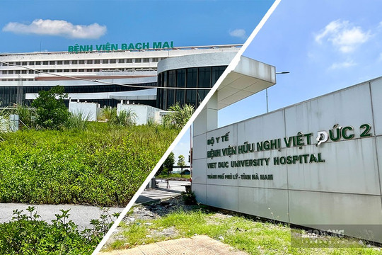 Cận cảnh hoang tàn, nhếch nhác 2 dự án bệnh viện nghìn tỉ ở Hà Nam