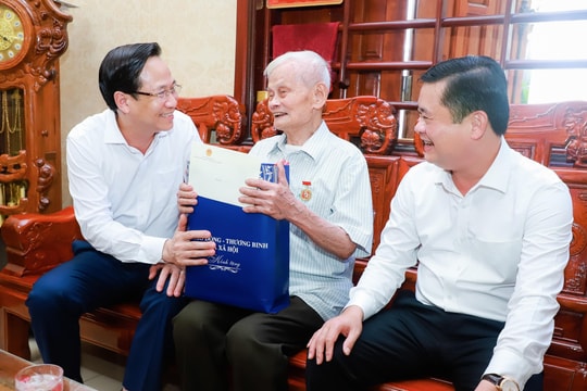 Chăm lo người có công bằng hành động cụ thể, thiết thực