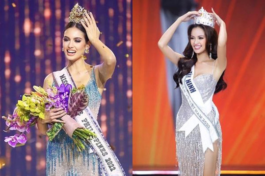 Miss Universe Thái Lan tiếng Anh bập bẹ, fan Việt chúc mừng Ngọc Châu