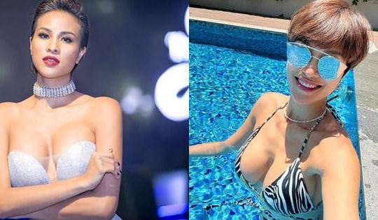 Tin showbiz Việt ngày 1/8: 'Ngộp thở' với vòng 1 Phương Mai