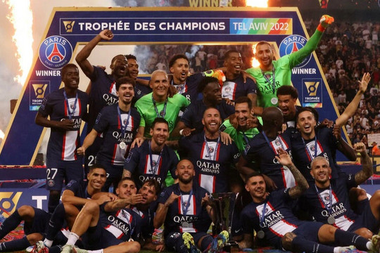 Messi và Neymar tỏa sáng giúp PSG đoạt Siêu Cúp Pháp