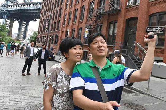 Phố selfie khiến người dân New York bực bội