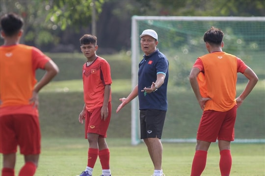 U16 Việt Nam sẵn sàng cho trận gặp U16 Philippines