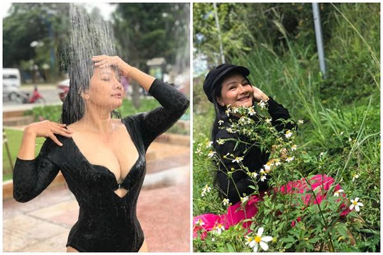 'Nữ hoàng cảnh nóng Việt' đáp trả chỉ trích U50 mặc bikini