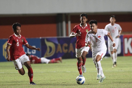 U16 Việt Nam thất bại sát nút 1-2 trước U16 Indonesia