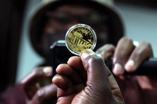 Lạm phát nhất thế giới, Zimbabwe ồ ạt phát hành đồng tiền vàng