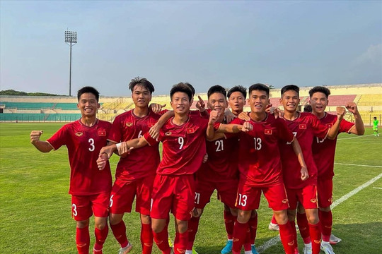 U16 Việt Nam giành vé vào bán kết giải U16 Đông Nam Á 2022