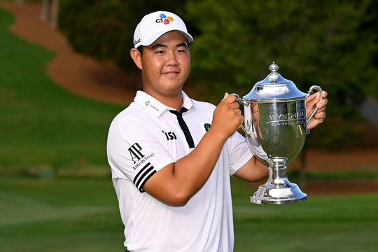 Golfer 20 tuổi Hàn Quốc lập kỷ lục ở PGA Tour