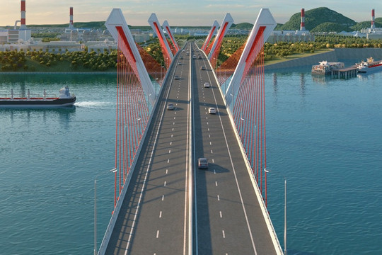 Ngắm thiết kế cầu Bến Rừng gần 2.000 tỷ đồng nối Hải Phòng và Quảng Ninh