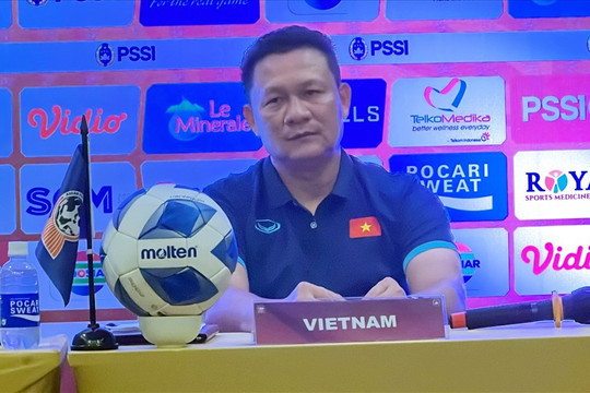 HLV U16 Việt Nam không ngại khi gặp lại U16 Indonesia ở chung kết