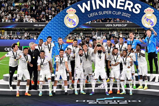Real Madrid đoạt Siêu Cúp châu Âu
