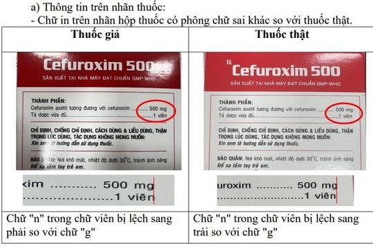 Phát hiện thuốc điều trị nhiễm khuẩn hô hấp giả tại Hà Nội