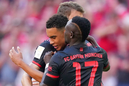 Sao trẻ Musiala lập công giúp Bayern Munich thắng trận thứ hai ở Bundesliga