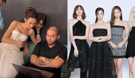 Hoa hậu Thùy Tiên bỏ ngang công việc để cày view cho BLACKPINK
