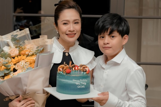 Con trai Thanh Thuý – Đức Thịnh bảnh bao đón sinh nhật cùng mẹ