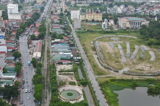 Cận cảnh khu vực sẽ tạm di dời ga Hà Nội tới vị trí mới ở Thường Tín