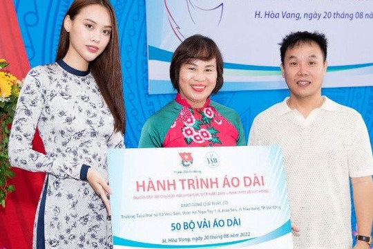 NTK Việt Hùng và Tâm Như dành 200 triệu đồng mua áo dài tặng các cô giáo