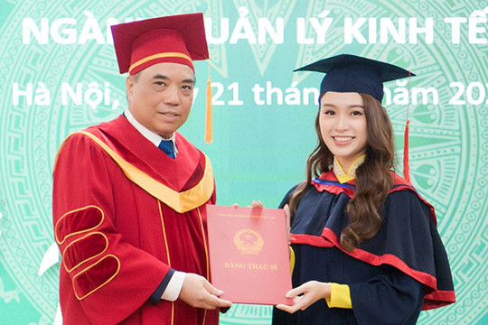 Phùng Bảo Ngọc Vân tốt nghiệp thạc sĩ Kinh tế loại xuất sắc