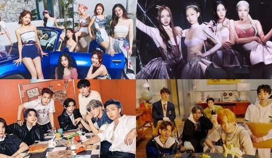 5 nhóm nhạc giàu nhất Kpop