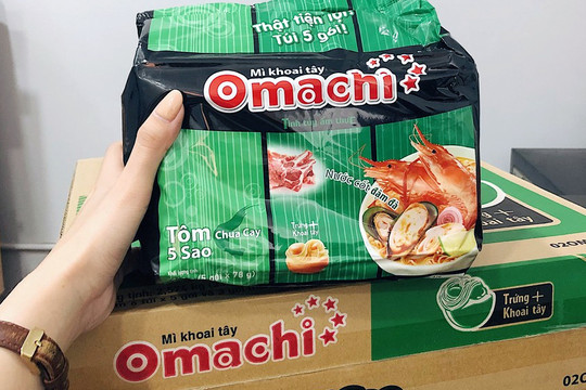 Mì Omachi chứa chất cấm bị tiêu hủy: Bộ yêu cầu DN báo cáo
